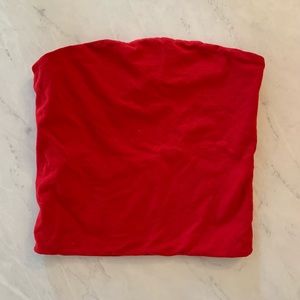 Brandy Melville Red Tube Top